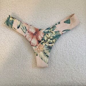 Montce Tropical Print Bikini Bottom